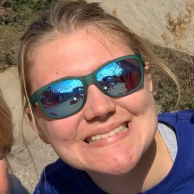 Selfie of Rachel Meyer. Courtesy of Rachel Meyer.